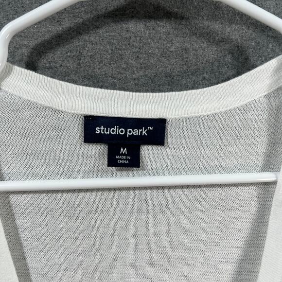 Studio Park x Jane Treacy Lightweight Shrug White, Medium - Picture 4 of 11